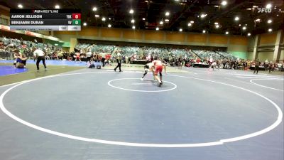 150 lbs Consi Of 16 #1 - Aaron Jellison, Yukon vs Benjamin Duran, Volcano Vista