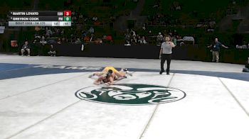 5A 175 lbs Cons. Semi - Greyson Cook, Piedra Vista vs Martin Lovato, Eldorado