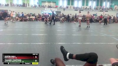 175 lbs Cons. Round 2 - Tanner Chapman, Black Hive Wrestling Club vs Justin Hall, Highlands Elite