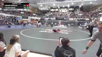 145 lbs Cons. Semi - Lillian Garcia, Plainville HS vs Sophie Homolka, Ellsworth HS