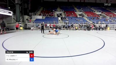 215 lbs Rnd Of 32 - Lusiano Lopez, OR vs Samuel Murphy, MO