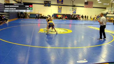 133 lbs Cons. Round 2 - Aiden Shields, Fort Hays State vs Trace Brisendine, Fort Hays Tech Northwest