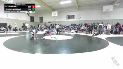 89 lbs Cons. Round 1 - Natana Albright, Dark Horse vs Aaden Lopez, Daniel Cormier WC