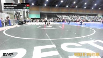 76 lbs Quarterfinal - Roan Rickel-Cruz, Team Aggression vs Masten Felix, Mantanona TC