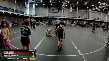 48 lbs Round 4 (10 Team) - Logan Johnson, Headhunters vs Tyce Barry, U2 Uprising Blue