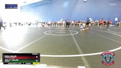 150 lbs Round 2 - Ezra Miller, Jackson County vs Seeley Miller, Kansas