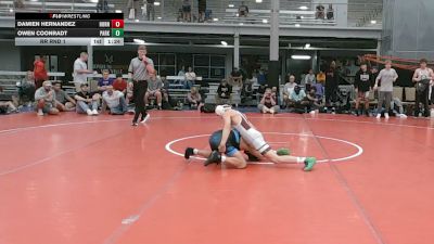 108 lbs Rr Rnd 1 - Damien Hernandez, Hornet WC - HSBAFC vs Owen Coonradt, Parkland - HSBAFC