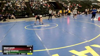 132 lbs Placement Matches (16 Team) - Brady Danze, Millard South vs Kaedun Goodman, Kearney