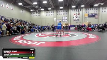 175 lbs Champ. Round 3 - Connor Avans, Tullahoma vs Aiden Thompson, Brentwood