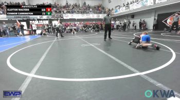 60 lbs Consolation - Clayton Walters, Glenpool Warriors vs Connor Carrington, Sallisaw Takedown Club