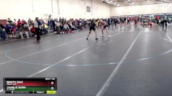 145 lbs Champ. Round 2 - Charlie Born, St. Peter vs Benito Diaz, Sibley East