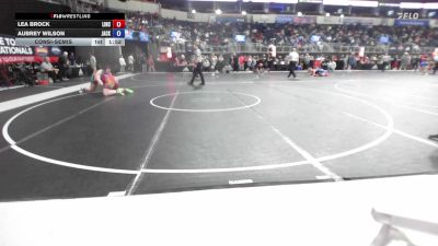 205.8-224.6 lbs Consolation - Lea Brock, Lincoln High vs Aubrey Wilson, Jackson County Wrestling