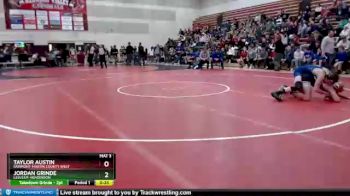 138 lbs Cons. Round 3 - Taylor Austin, Fairmont-Martin County West vs Jordan Grinde, LeSueur-Henderson