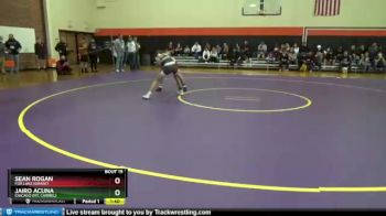 120 lbs Champ. Round 1 - Sean Rogan, Fox Lake (GRANT) vs Jairo Acuna, Chicago (MT. CARMEL)