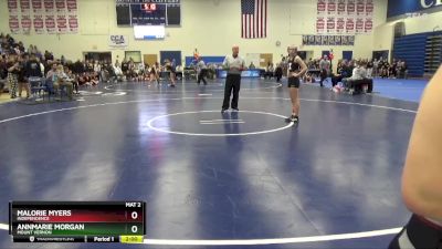 JV-1 lbs Round 1 - Malorie Myers, Independence vs AnnMarie Morgan, Mount Vernon