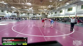 220 lbs Quarterfinal - Tone Ledbetter, Brandon Valley vs Juul Heggen, Brandon Valley Matcats