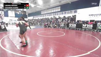 110 lbs Cons. Round 1 - Alejandra Suarez, South Hills vs Amanda Miranda, Yucca Valley