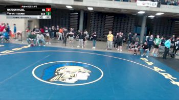 106 lbs Cons. Round 1 - Wyatt Dahm, Belleville West vs Hayden Hazel, Unattached