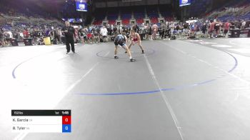 152 lbs Cons 32 #2 - Kaleo Garcia, California vs Billy Tyler, Virginia