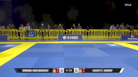 Charlotte L Wardrop vs Dominique Robin Monserrat 2025 Pan IBJJF Jiu-Jitsu No-Gi Championship