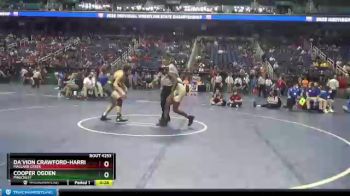 4 lbs Cons. Round 2 - Cooper Ogden, Pinecrest vs Da`vion Crawford-harris, Mallard Creek