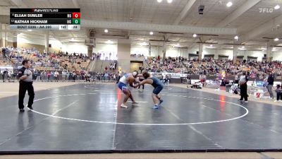 AA 285 lbs Cons. Round 3 - Nathan Hickham, Independence High School vs Elijah Sumler, McGavock High School