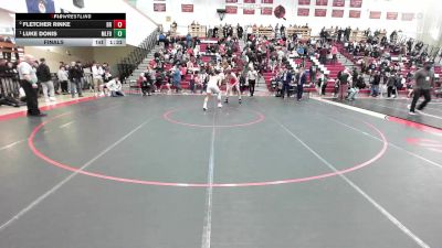 190 lbs Final - Fletcher Rinke, Bridgewater-Raynham vs Luke Donis, Milford