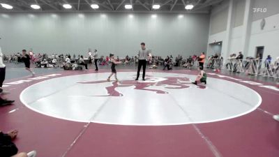 75 lbs Rr Rnd 2 - Kade Lutz, Ohio Titan Blue - EL vs Bennett Silence, Indiana Outlaws Red - EL