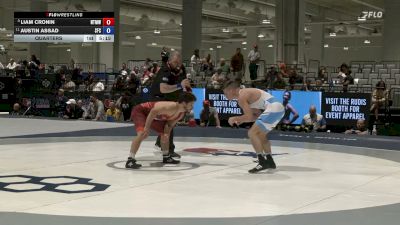 57 kg Quarters - Liam Cronin, NEBWTC/ Titan Mercury Wrestling Club vs Austin Assad, Seasons Freestyle Club