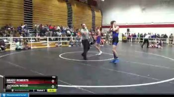 152 lbs Champ. Round 2 - Jackson Wood, Cody vs Brady Roberts, Evanston