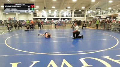 91 lbs Round Of 32 - Mason Regan, Doughboys WC vs Chace Palmisciano-Wright, Killingly