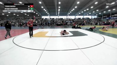 106 lbs Consi Of 64 #2 - Tyson Mateo, OH vs Ryker Winward, UT