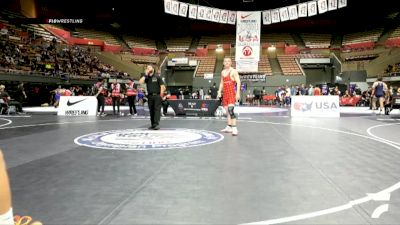 All Cadet Boys Freestyle Upper - 165 lbs Cons. Round 2 - Riley Skolmowski, Poway Wrestling vs Salvador Ortega, San Pedro High School Wrestling