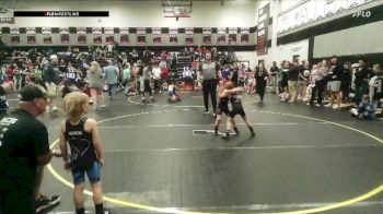55 lbs Quarterfinal - Elliott Carley, Cobra Wrestling Club vs Gunner Seckinger, KC Elite Training Center