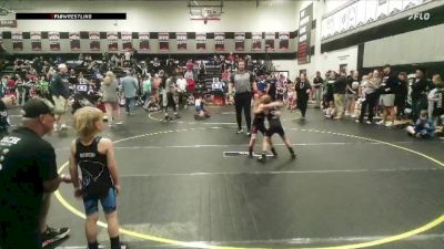 55 lbs Quarterfinal - Elliott Carley, Cobra Wrestling Club vs Gunner Seckinger, KC Elite Training Center