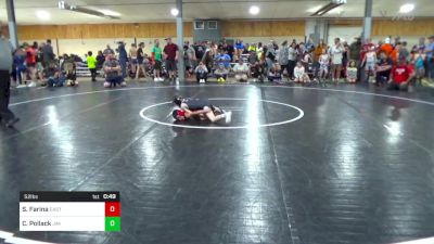 52 lbs Consi Of 8 #1 - Santo Farina, Easton vs Carson Pollack, Jim Thorpe