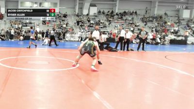 152 lbs Round Of 64 - Jacob Critchfield, NH vs Ryder Allen, VA
