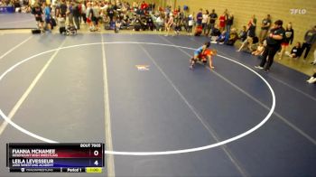 Round 1 - Fianna McNamee, Rosemount Irish Wrestling vs Leila LeVesseur, JARO Wrestling Academy