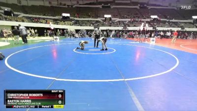 Rookie 6-8 95 5th Place Match - Easton Harris, Mathews Youth Wrestling Club vs Christopher Roberts, Tabb Wrestling Club