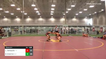 150 lbs Consolation - Lane Dellaquila, Titan PA vs Bray Emerine, Indy All Stars