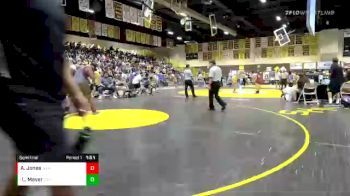 285 lbs Semifinal - Luke Meyer, Capistrano Valley H S vs Aaron Jones, West Valley (Hemet)