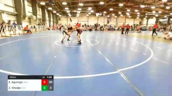 160 lbs Prelims - Ethan Aguiniga, Team Carnage vs Zakariya Khwaja, Empire Wrestling Academy HS