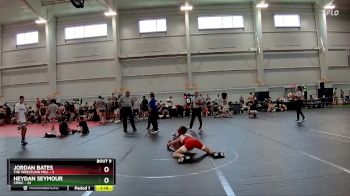96 lbs Round 3 (8 Team) - Jordan Bates, The Wrestling Mill vs Heydan Seymour, CRWC