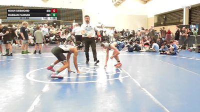 111 lbs Semifinal - Noah Desmond, Revival X vs Hassan Farhan, Ruthless Blue - MSE