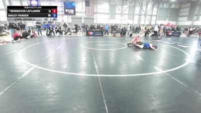 U17 Women - 73 lbs Cons. Round 3 - Remington LaFlamme, TX vs Bailey Parker, WA