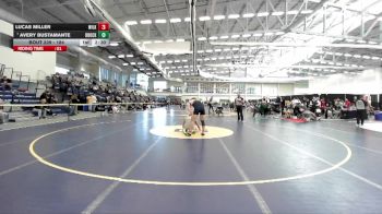 184 lbs Cons. Round 4 - Lucas Miller, Wilkes vs Avery Bustamante, Brockport