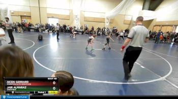 57 lbs Semifinal - Jair Almaraz, Shootbox vs Aicen Gerrard, Evanston Elite Wrestling