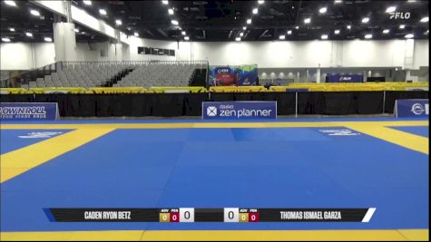 Thomas Ismael Garza vs Caden Ryon Betz 2025 World IBJJF Jiu-Jitsu No-Gi Championship