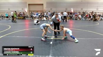 70 lbs Round 2 (6 Team) - Connor Thoenen, Donahue Wrestling Academy vs Dexton Pontnack, Illinois King Pins