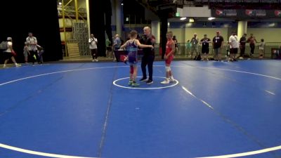 86 lbs Quarters - John Thomas, Orange County RTC vs Gideon Ayers, The Wrestling Academy
